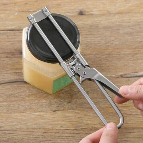 Kitchenware Stainless Steel Adjustable Can Opener Multifunctional Side Cut Manual Jar Bottle Opener Kitchen Accessories