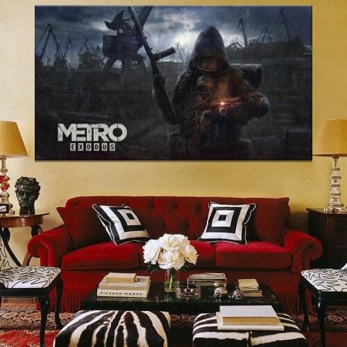 Metro Exodus canvas painting art posters and prints painting pictures