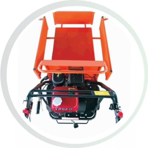 SYNBON Machine Mini Tracked Transporter 6.5HP Hydraulic Crawler Dump Truck