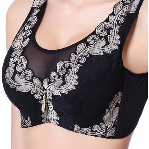 New Full Cup Vest Bra C D Cup Sexy Thin Adjustable Lingerie Lace Bras Tupe Tops Female Brassiere