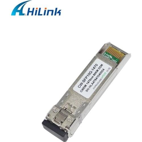 Hilinktech 10G CWDM SFP+ 80KM 1470 ZR LC DDM optical modules