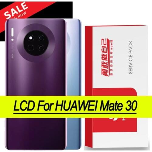 Original Back Housing Replacement for Huawei Mate 30 Back Cover Battery Glass with Camera Lens adhesive Sticker