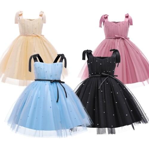 Baby Girls Princess Dress Wedding Children Bridemaid Vestidos Birthday Party Baptism Tutu Evening Gown For 1 2 3 4 5 Years Girls