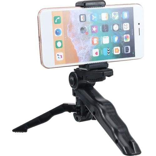 MAYITR Universal Mini Tripod 360" Rotation Desktop Tripod For Mobile Phone Camera Go Pro With Cell Phone Holder Clip