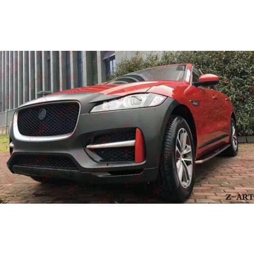 Z-ART R front bumper for Jaguar F-PACE 2015-2018 facelift PP tuning body kit for Jaguar F-Pace sport retrofit front bumper