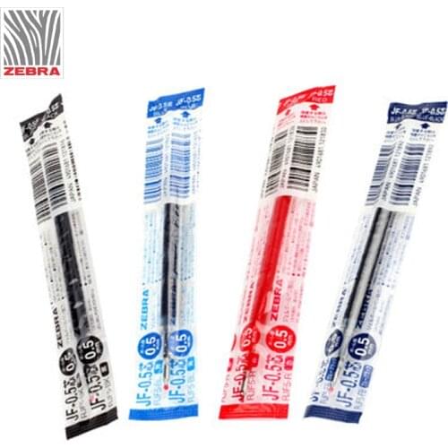 2019 Zebra 10 Pieces JF-0.5 Gel Refills for Zebra Sarasa JJ15 Large Volume Student and Office Pen Writing Supplies