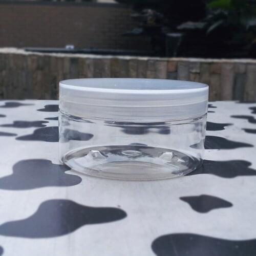200ml clear Food storage Bottle & Jar ,200g Clear PET Jar with PP Lid ,buy 200g plastic Transparent Cosmetic container wholesale