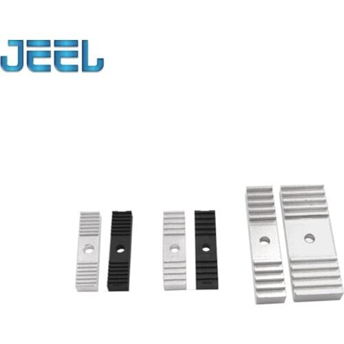 5Pieces DIY GT2 Timing Belt Fixing Piece Tooth Pitch 2mm Clamp 9*40mm For CNC 3D Printer