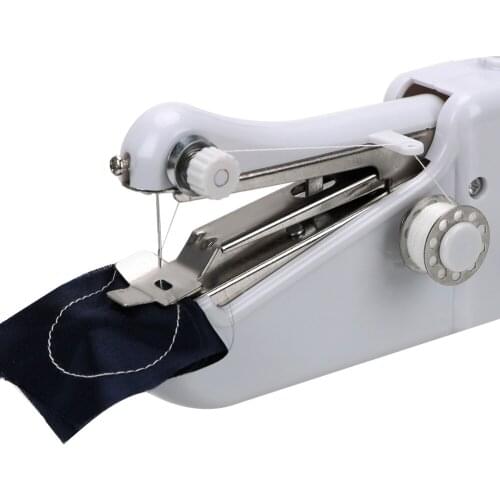 Quick Stitch Sew Needlework Cordless Clothes Fabrics Electronic Sewing Machine Mini Hand Sewing Machine Portable Household