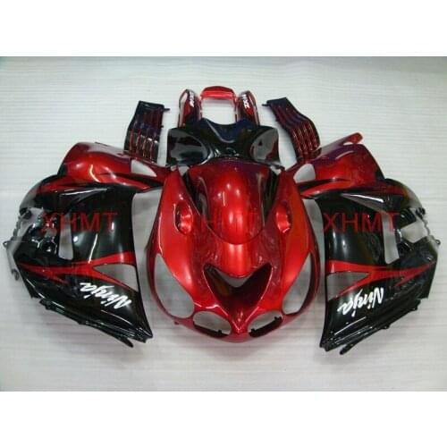 For Zx14 Zx-14r 2006 - 2011 Abs Fairing ZZR 1400 06 07 Fairing Zx14 Zx-14r 2007 Red Black Bodywork