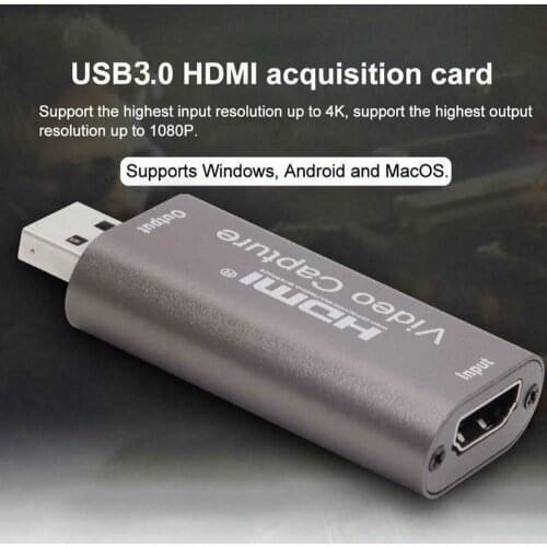 HDMI to USB 3.0 Audio Video Capture Card Game Recording Box & Live Streaming