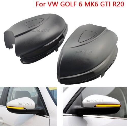 NEW For Volkswagen VW GOLF 6 VI MK6 GTI R line R20 Touran Dynamic Blinker LED Turn Signal Light Side Mirror Indicator Sequential