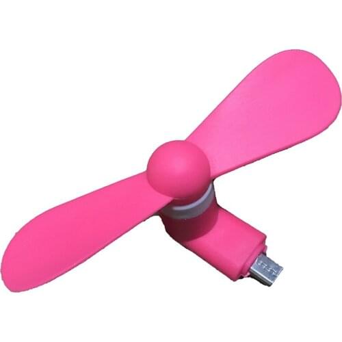 For Android Portable Cool Micro USB Fan Mobile Phone USB Fans Low Voice For Android Mobile Phone USB Power Supply
