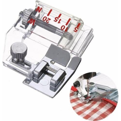 Sewing Machine Diy Sewing Sewing Machine Presser Foot Snap on For Brother Janome Adjustable Bias Tape Foot