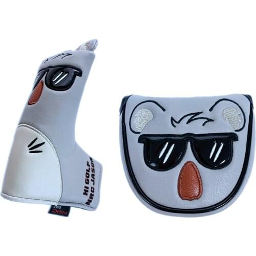 Durable Golf Club Head Cover Putters Protection Magnetic Headcover Accessories
