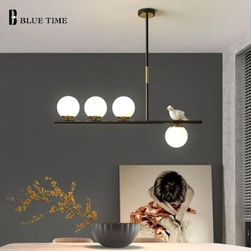 Modern LED Pendnt Light Living Room Bedroom Study Dining Room Cafe IndoorLighting Chandelier Pendant Lamp Led Lustres Hang Light