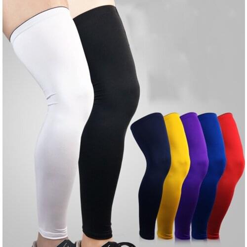 Sport Basketball Football Brace Leg Sleeve Compression Calf Cycling Running Ski Outdoor Kneepad Sock Protector Shin Guard Men