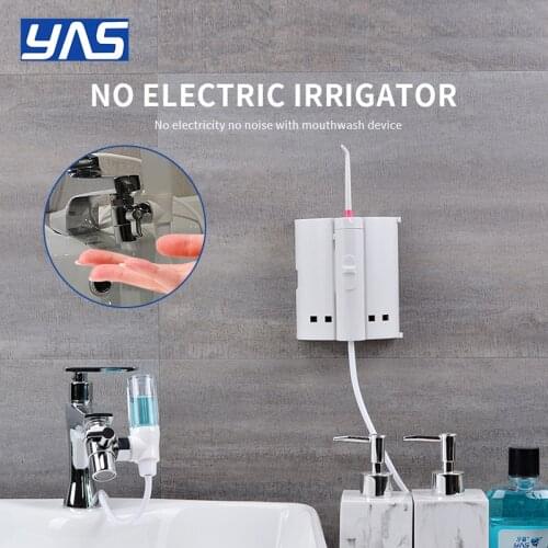 Faucet Water Dental Flosser Oral Irrigator Jet Interdental Brush Tooth Toothbrush Cleaning SPA Cleaner Teeth Whitening XS4-A YAS