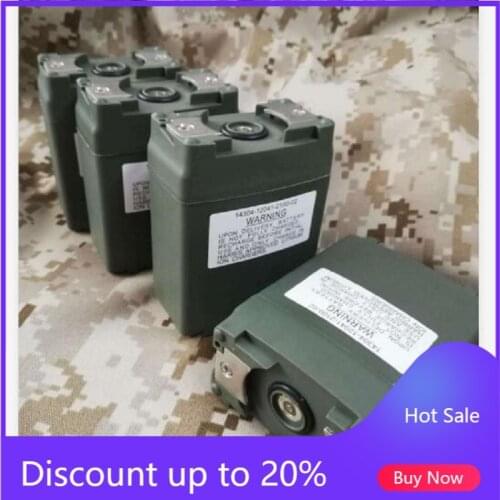 Tactical 1:1 AN/PRC-152A Style Radio Battery Case Box Write frequency line