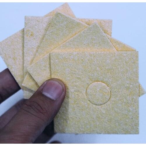 20pcs/lot High Temperature Resistant Heatstable Solder iron Cleaning thick Sponge Soldering Welding Accessories Freeshipping