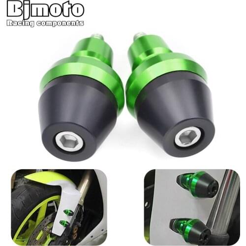 1Pair Universal Motorcycle Front Fender Frame Slider Screw Bolt Fork Protector 6mm For KAWASAKI Z250 Z750 Z650 Z800 ZX6R ZX-10R