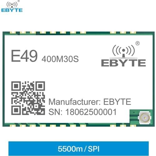 CMT2300A 433MHz 470MHz 30dBm 5.5km IPEX/Stamp Hole Wireless Data Transmission Module Low Power Receiver EBYTE E49-400M30S