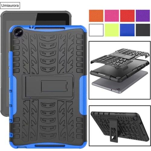 For Huawei Mediapad M3 M5 Lite Case 8.0 10.1 inch Mediapad T3 T5 8” 9.6” 10.1" Armor Case Tablet TPU+PC Shockproof Stand Cover