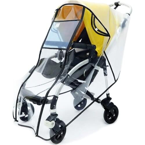 Baby Stroller Rain Cover For Bugaboo Bee5 Bee3 Windproof Waterproof For Baby Travel Dust Snow Protection Stroller Accessories