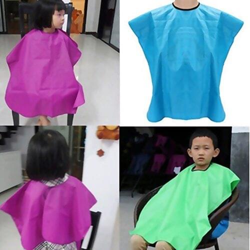 Child Salon Waterproof Hair Cut Hairdressing Barbers Cape Gown Wai Cloth Newest
