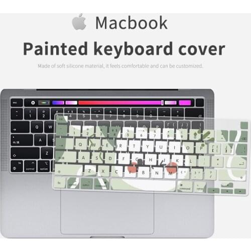 DIY Keyboard Cover Laptop Soft Silicone Keyboard Skins for Macbook Air 13 Pro15 16 A2337 A2251 A2338 A2141 A2179 Keyboard Skins