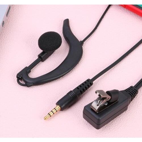 3.5mm G Type PTT Earphone Mic Headset Earhook for Xiaomi Mijia 1S Walkie Talkie Brand New G Earphone for Easy Wear