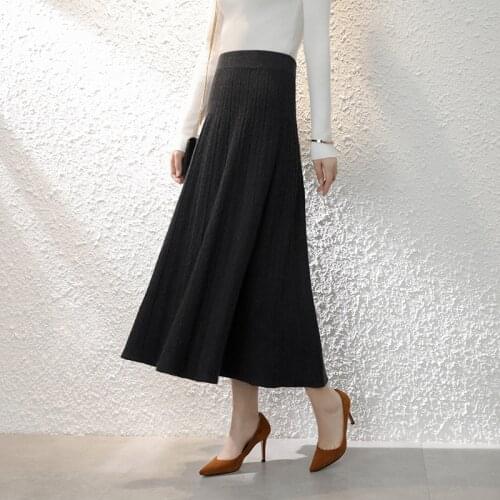 Menca sheep Women's Knitted Skirts