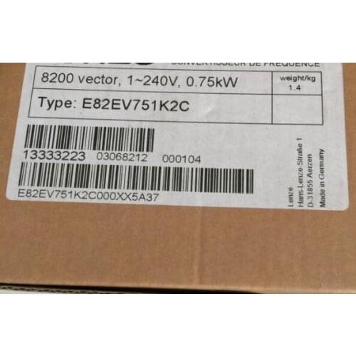 New and original inverter 380v E82EV751K2C E82EV751-2C