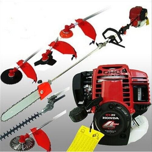 Original GX35 genuine 4 strokes Multifunction brush cutter Petrol Grass Trimmer, Brush/Bush Cutter Whipper Snipper 6 in 1