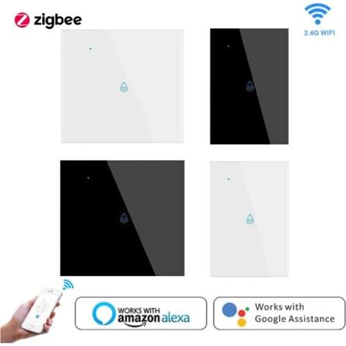 ZigBee Boiler Switch Smart Life Tuya App Water Heater Remote Voice Control US EU Standard Alexa Google Home Timing Function