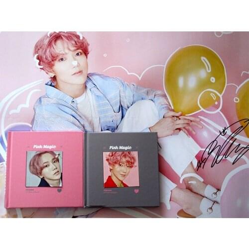Signed S.J Super Junior Ye Sung Kim Jong Woon autographed album PINK MAGIC CD 112019