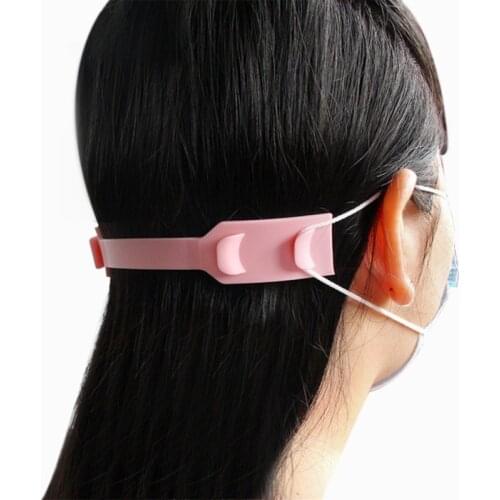 Third Gear Adjustable Anti-Slip cover Ear Grips Extension Hook High Quality White Black Face covers Buckle cover Adjust Hooks