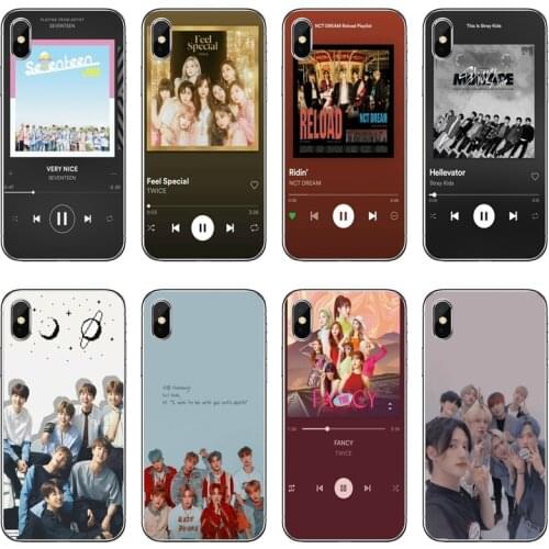 Silicone Phone Case kpop Korean pop music For Huawei P20 P30 P40 Pro P10 P9 Lite Y5 Y6 Y7 Y9 P Smart Plus 2018 2019