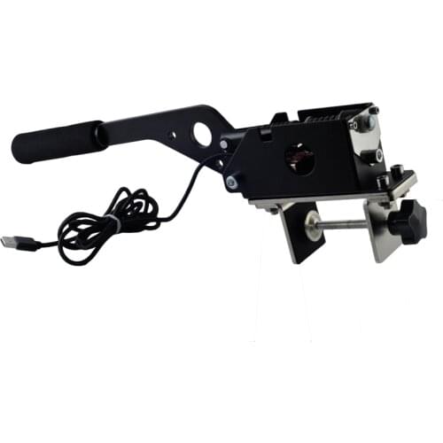 SIM USB Handbrake + Clamp PC Windows for Sim Racing Games G25 G27 G29 T500 FANATECOSW Dirt Rally