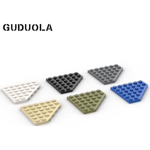 Guduola Special Brick Plate 6x6 without Corner (6106) MOC Building Block Children Toys 20pcs/LOT