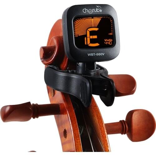 Violin Tuner Fast Violin Accessories Precise Acoustic Violin Tuner Cherub 660V Musical instrument accessories