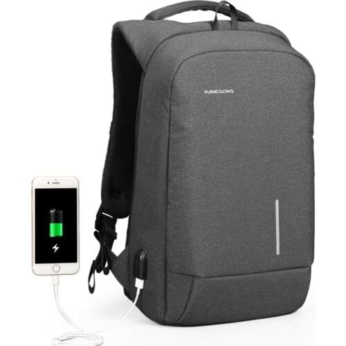 External USB Charge Backpack Daily Rucksack Men Computer Backpacks Waterproof Travel Backpack Mochila Feminina School Bags
