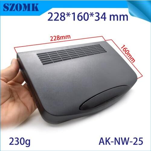 High Quality Abs Material Plastic Network Enclosure Electronic Projects Electro Shocker 225*160*35m