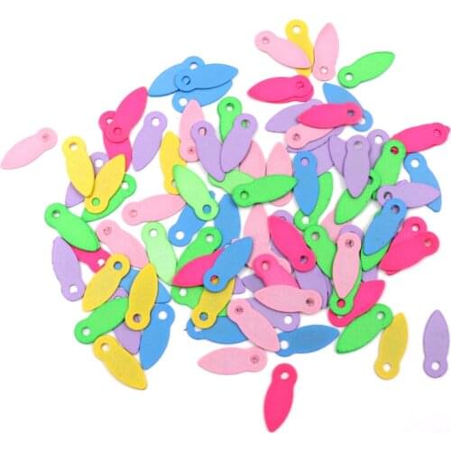 Iron Brads Handmade Crafts Home Decoration Scrapbooks DIY Rotating Locks Buttons Photo Album Frame Ornaments 17x7mm 50pcs