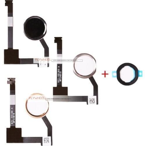 10pcs/lot Home Button Flex For iPad Mini 4 A1538 A1550 Home Button Menu With Flex Cable