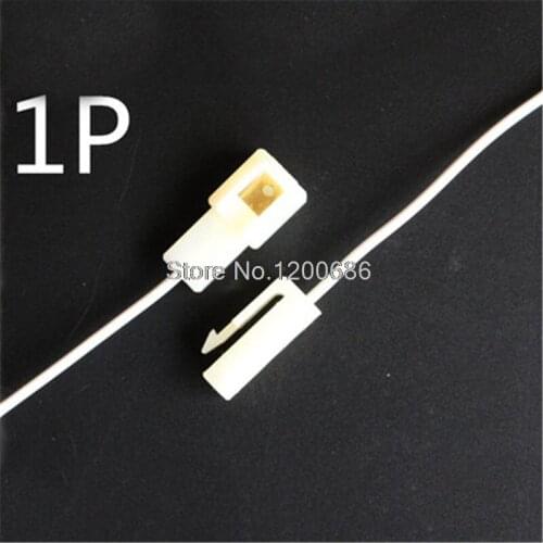 10CM 6.3mm1P male connector harness male and female docking plug terminal wire harness