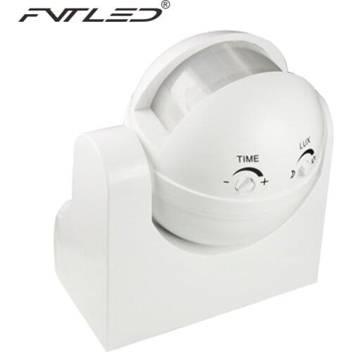 2pcs/lot Body Sensor IR Infrared Sensors Switch Motion Detector Sensor Outdoor Lighting Energy Smart Waterproof Max Load 300W