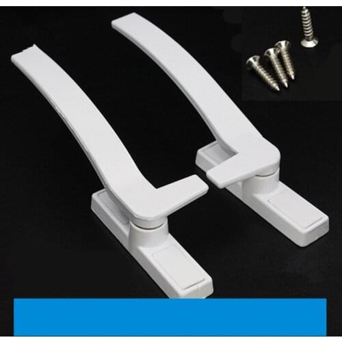 White Replacement UPVC Window Handles Left/ Hand Zinc Alloy Window Hardware Door Handle