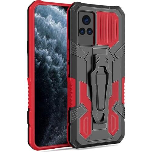 Armor Case For Vivo V21 5G Case V 21 Shockproof Belt Clip Holster Cover For Vivo V21 V 21 Back Cover Funda For Vivo V21 Case