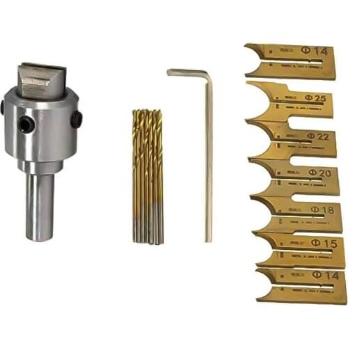 Woodworking Alloy Round Bead Knife Bracelet Turning Tool Buddha Beads Drill Bits Woodworking Cutter Tool